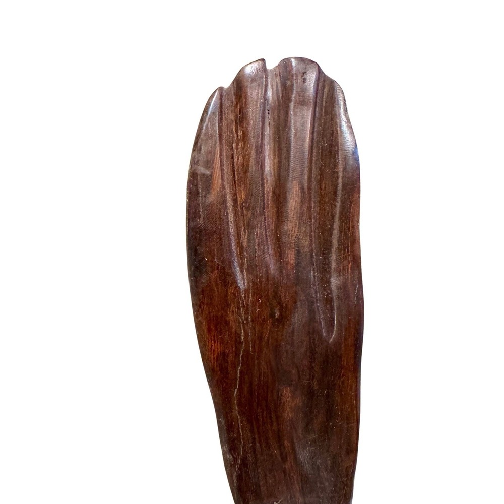 Hand Carved Wooden Roadrunner Bird Figurine Folk Art 8.5" Mexico Style - Picture 7 of 12